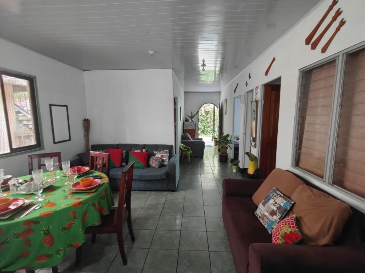 Ferienwohnung Tortuguero Casa De Playa Green House Exterior foto
